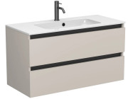 Тумба Miraggio Natura з раковиною Della 1000 ДСП кашемір 8814811