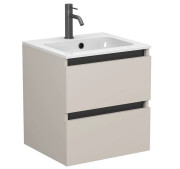 Тумба Miraggio Natura з раковиною Della 500 ДСП кашемір 8814805