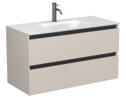 Тумба Miraggio Natura с раковиной Jessel 1000 ДСП кашемир 8814813