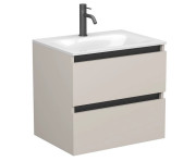 Тумба Miraggio Natura с раковиной Jessel 600 ДСП кашемир 8814835