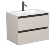 Тумба Miraggio Natura с раковиной Jessel 700 ДСП кашемир 8814836