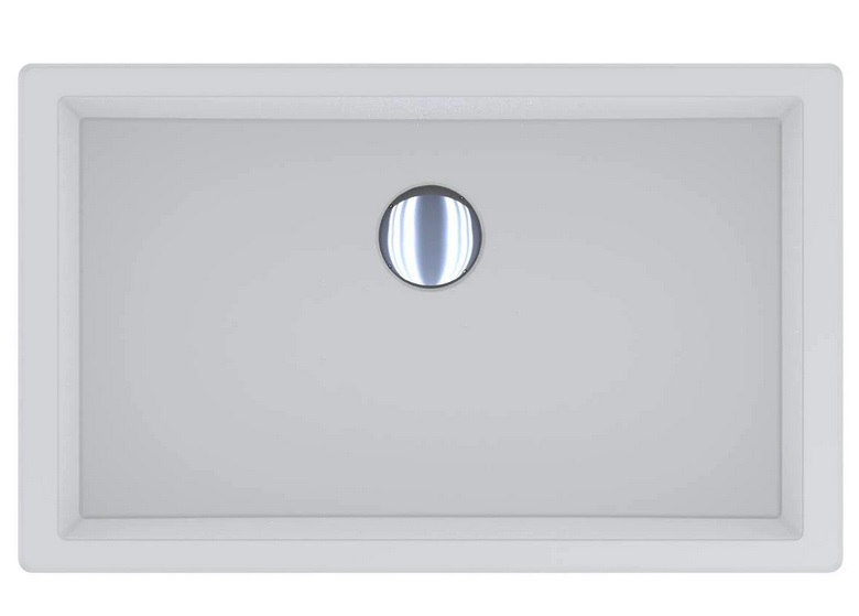 Раковина для ванної Miraggio Bogota 505 литий мармур Mirasoft Technology білий 0002456