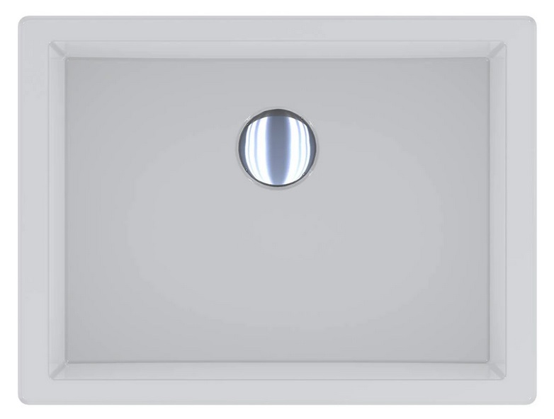 Раковина для ванной Miraggio Bogota 405 литой мрамор Miramarble белый 0000491