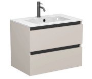 Тумба Miraggio Natura з раковиною Della 700 ДСП кашемір 8814808