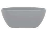 Ванна із штучного каменю Miraggio Greenland 155x80,5 см Miramarble матовий білий 8814303