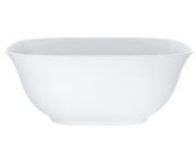 Ванна из искусственного камня Miraggio Santorini 164,5x80,5 см Mirasoft Technology белый 0002409