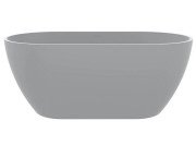 Ванна зі штучного каменю Miraggio Greenland 155x80,5 см Miramarble білий глянсовий 8814302