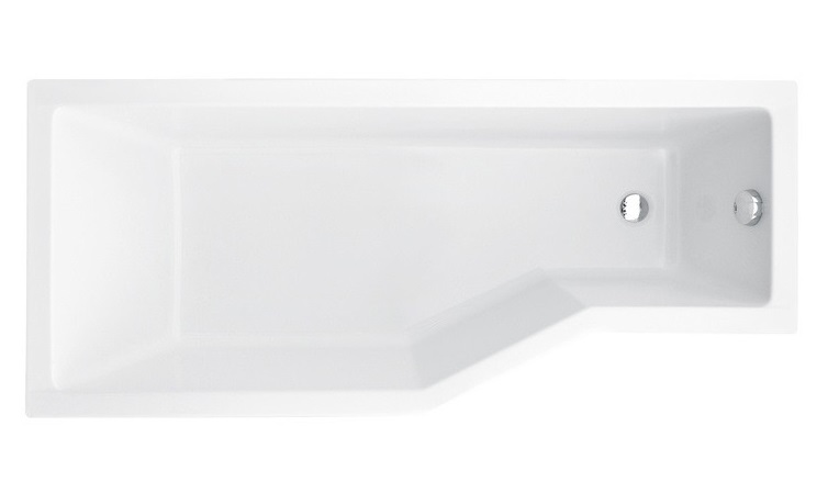 Ванна акрилова Besco Integra 170х75 см лівостороння глянсовий білий #WAI-170-PL