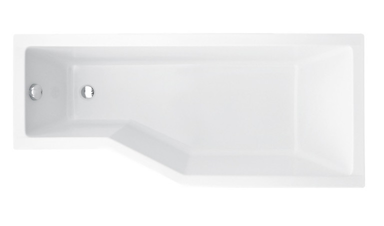 Ванна акриловая Besco Integra 150х75 см правосторонняя глянцевый белый #WAI-150-PP