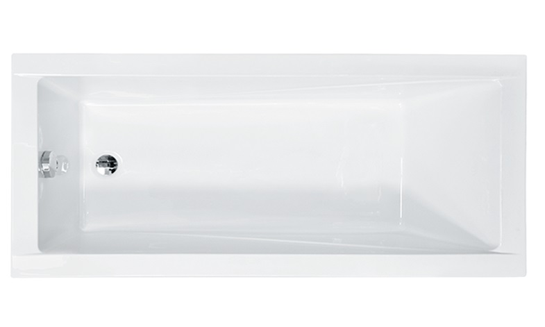 Ванна акрилова Besco Modern 130х70 см глянсовий білий #WAM-130-MO