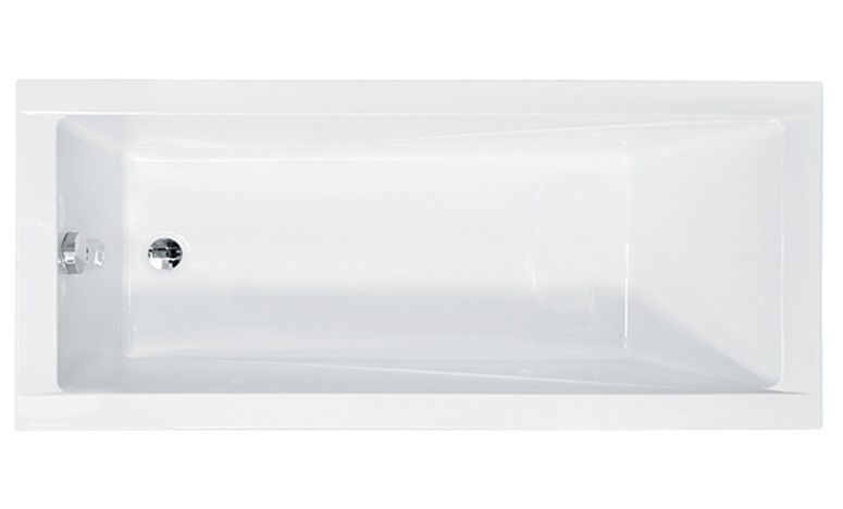 Ванна акриловая Besco Modern Slim 150х70 см глянцевый белый #WAM-150-SL