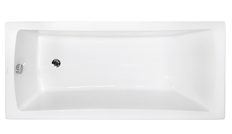 Ванна акрилова Besco Optima 160х70 см білий глянсовий #WAO-160-PK