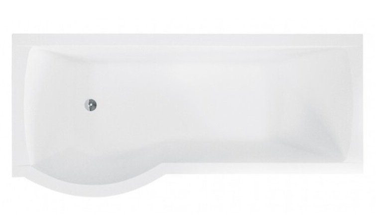 Ванна акриловая Besco Inspiro 170х70 см левосторонняя глянцевый белый #WAI-170-NLE