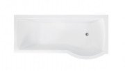 Ванна акриловая Besco Inspiro 150х70 см правосторонняя глянцевый белый #WAI-150-NPR