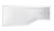 Ванна акриловая Besco Integra 150х75 см левосторонняя глянцевый белый #WAI-150-PL