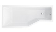 Ванна акриловая Besco Integra 170х75 см левосторонняя глянцевый белый #WAI-170-PL