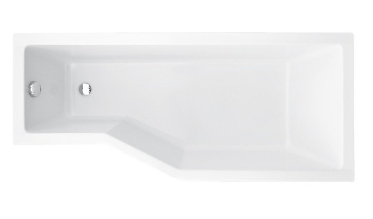 Ванна акриловая Besco Integra 170х75 см правосторонняя глянцевый белый #WAI-170-PP