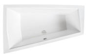 Ванна акрилова Besco Intima Duo 170х125 см лівостороння глянсовий білий #WAID-170-NL