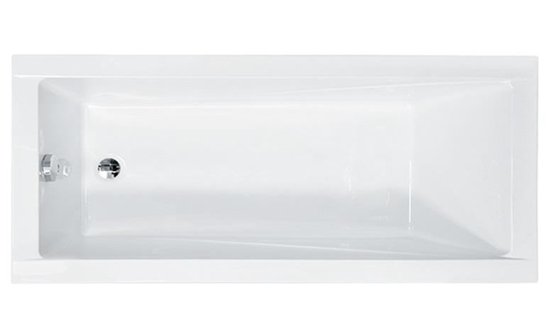 Ванна акриловая Besco Modern 140х70 см глянцевый белый #WAM-140-MO