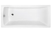 Ванна акриловая Besco Optima 170х70 см с подголовником и ручками глянцевый белый #WAO-170-PKP