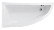 Ванна акрилова Besco Praktika 150х70 см лівостороння глянсовий білий #WAP-150-NL