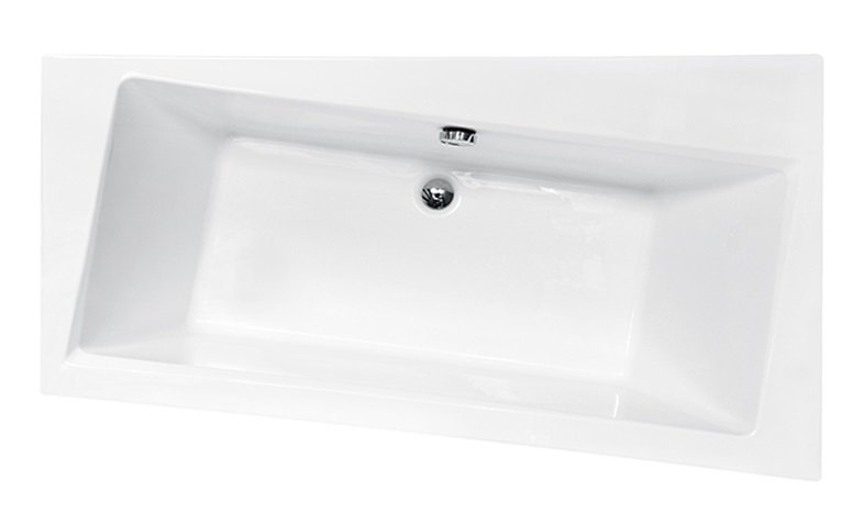 Ванна акриловая Besco Infinity 150х90 см правосторонняя глянцевый белый #WAI-150-NP