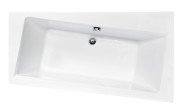 Ванна акриловая Besco Infinity 150х90 см правосторонняя глянцевый белый #WAI-150-NP