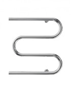 Водяной полотенцесушитель Mario Змейка ∅25 525x500/500 хром 4820111357178