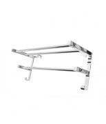 Полка для полотенцесушителя Mario Inox 520х204 мм нержавеющая сталь хром 4820258984664