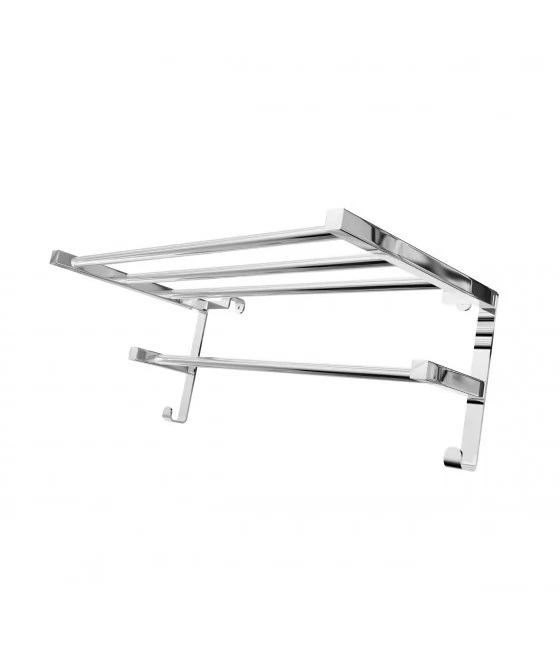 Полка для полотенцесушителя Mario Inox 520х284 мм нержавеющая сталь хром 4820258984671