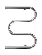 Водяной полотенцесушитель Mario Змейка ∅25 525x400/500 хром 4820111357161