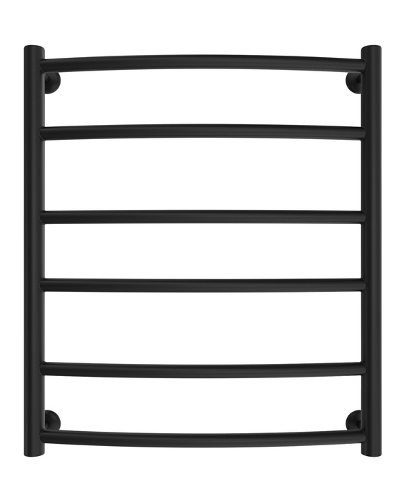 Водяна рушникосушка Mario Класік 600x530/500 чорний мат 4820258983087