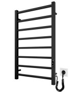 Электрический полотенцесушитель Mario Токио-I 800x500/80 TR черный мат 4820111357338