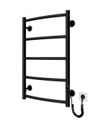 Электрический полотенцесушитель Mario Классик HP-I 650x430 TR К черный мат 4820111357253