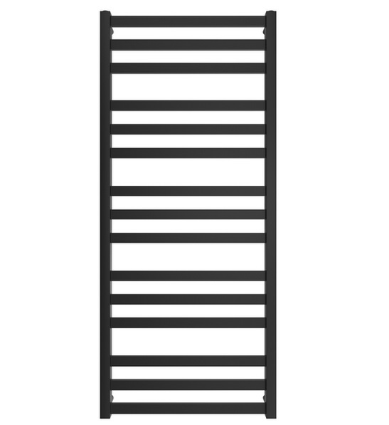 Водяной полотенцесушитель Mario Чикаго 1200х530/500 черный матовый 4820111357666