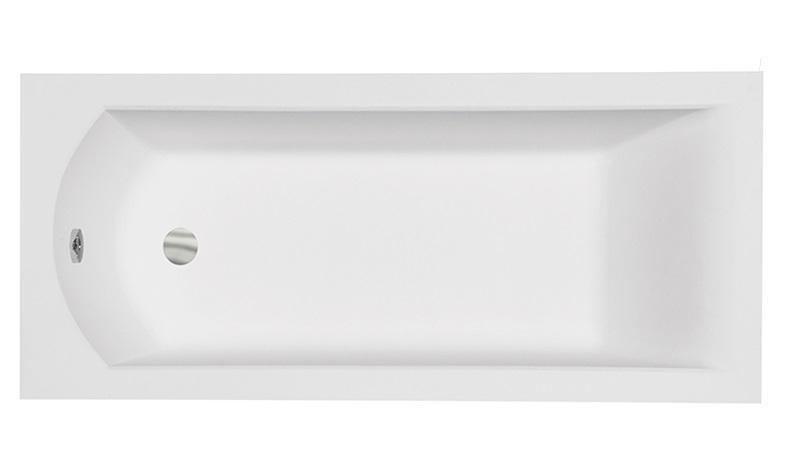 Ванна акриловая Besco Shea Slim 150х70 см глянцевый белый #WAS-150-SL