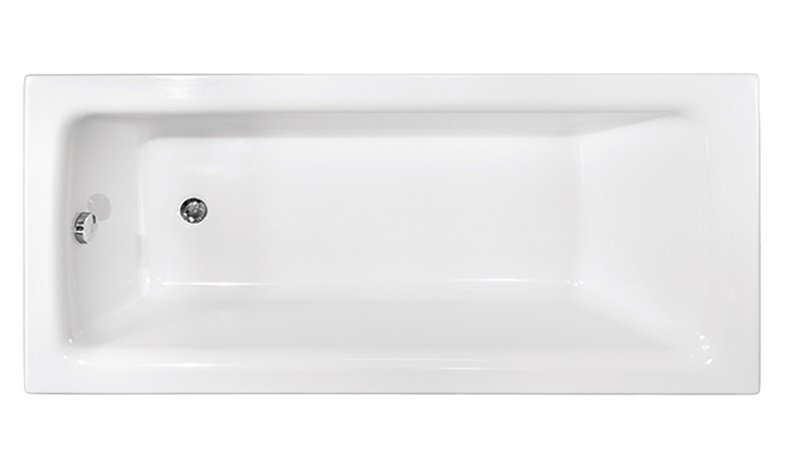 Ванна акриловая Besco Talia 120х70 см глянцевый белый #WAT-120-PK