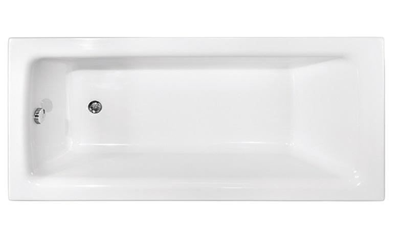 Ванна акрилова Besco Talia Slim 160х75 см білий глянсовий #WAT-160-SL