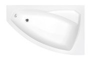Ванна акриловая Besco Rima 160х100 см правосторонняя глянцевый белый #WAR-160-NP