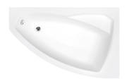 Ванна акрилова Besco Rima 160х100 см правостороння глянсовий білий #WAR-160-NP