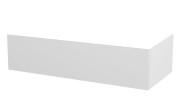 Панель для ванны Besco Intima Duo 180х125 см передняя + боковая санитарный акрил глянцевый белый OAID-180-NS
