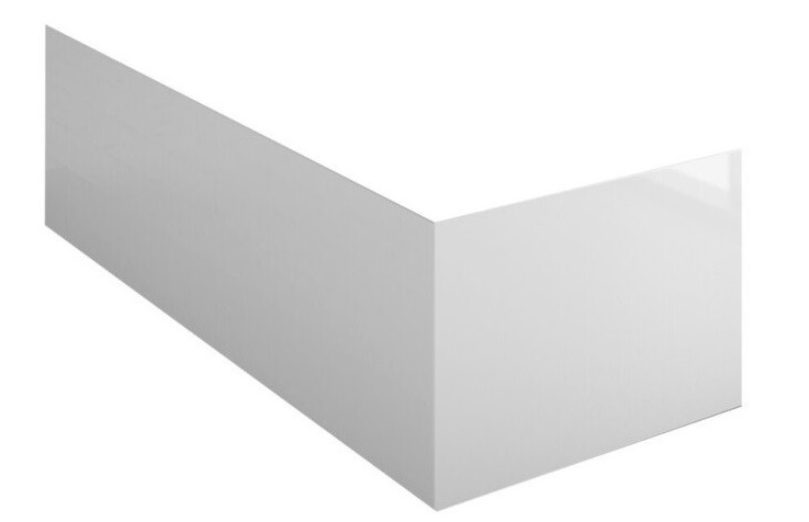 Панель для ванни Besco Intrica 150х75 см передня + бічна акрил глянцевий білий #OAI-150-PK