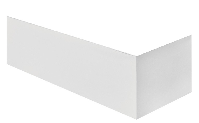 Панель для ванны Besco Vitae 160х75 см передняя + боковая санитарный акрил глянцевый белый #OAV-160-PK