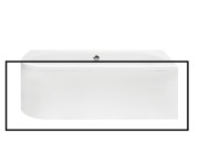 Панель для ванни Besco Avita 160 см санітарний акрил білий OAV-160-NS