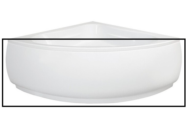 Панель для ванны Besco Mia 120 см санитарный акрил глянцевый белый OAM-120-NS