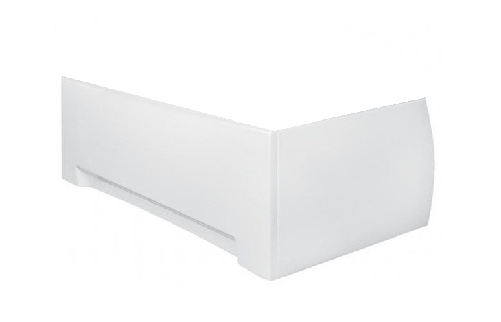 Панель для ванны Besco универсальная 160х70 см передняя + боковая санитарный акрил глянцевый белый #OAP-160-UNI