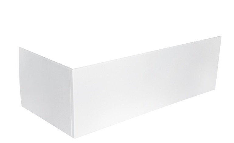Панель для ванни Besco Infinity 150х90 см передня + бічна акрил глянцевий білий #OAI-150-NS