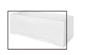 Панель для ванны Besco универсальная передняя 140 I санитарный акрил глянцевый белый OAM-140-PD