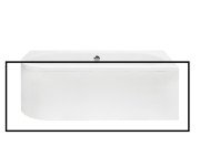 Панель для ванны Besco Avita 160 см санитарный акрил глянцевый белый OAV-160-NS
