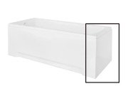 Панель для ванны Besco универсальная боковая 70х52 см санитарный акрил глянцевый белый OAM-70-52